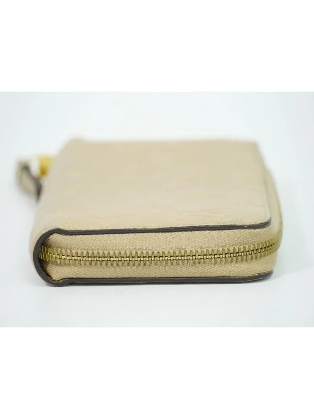 Louis Vuitton LV Zippy Wallet Monogram Empreinte Leather les Beiges